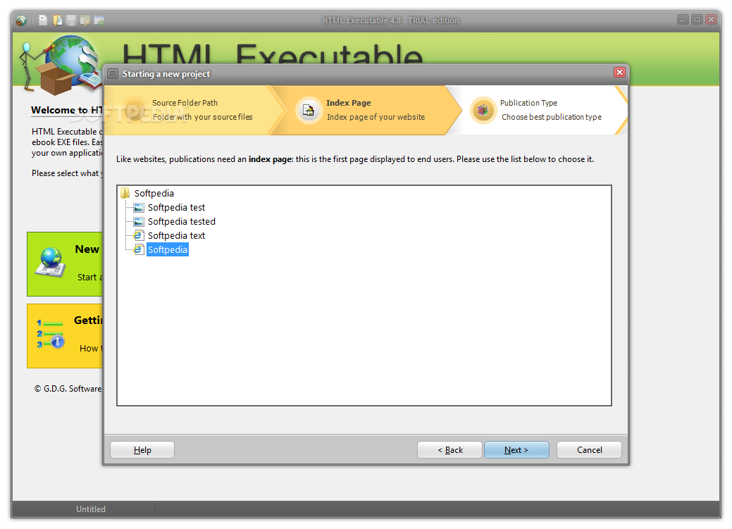 how to activate html executable 4.9